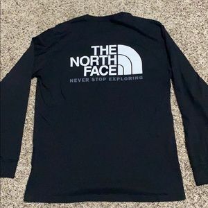 The North Face Mens Long Sleeve Size Large Black